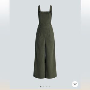 NWT Cider dark green corduroy overalls